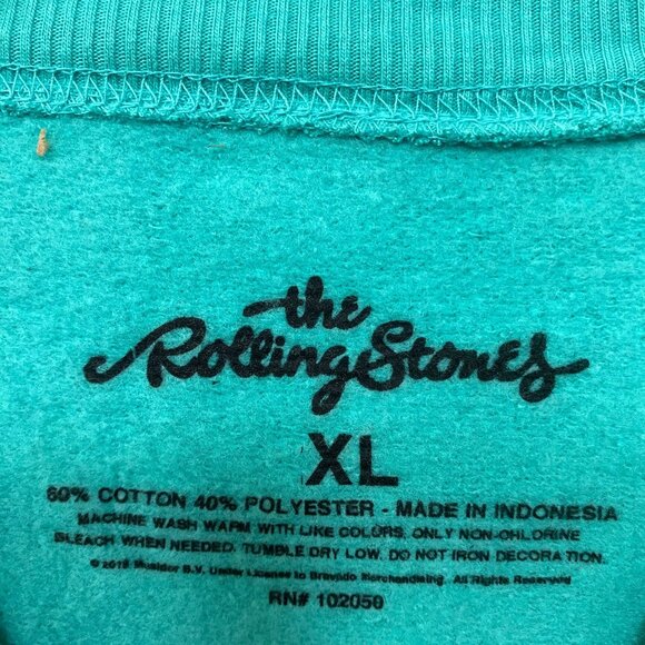 The Rolling Stones Tongue Logo Crewneck size XL - Picture 4 of 4